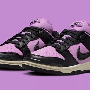 Nike Wmns Dunk Low Twist 'Black Rush Fuchsia'